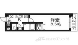 鹿苑間取り図面