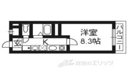 シティコート丸太町間取り図面