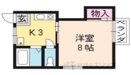 ハイツニシムラII間取り図面