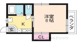 ハイツニシムラII間取り図面
