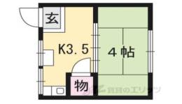 平和荘　間取り図面