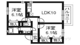 アドラブール岩井間取り図面