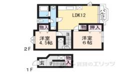 シャルマンフルール２・３間取り図面