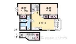 ラフィーネ１間取り図面