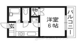 中井マンション新烏丸間取り図面