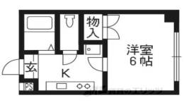中井マンション新烏丸間取り図面