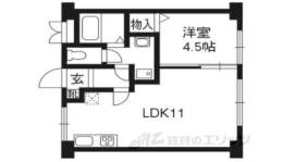 ハイツ西大路間取り図面