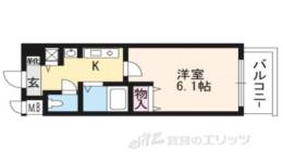 プレサンス京大東103間取り図面
