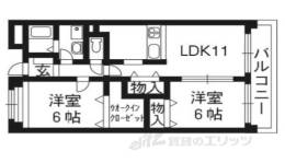 エルグランデ奥村２間取り図面