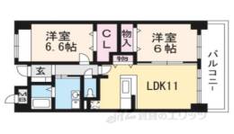 エルグランデ奥村２間取り図面
