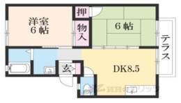 パティオインＢ棟間取り図面