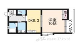 シャトールラック間取り図面