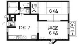 ラフォーレダイゴＣ棟間取り図面