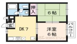 ラフォーレダイゴＣ棟間取り図面