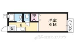 コーポゆり間取り図面