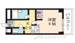 アビーロード北白川間取り図面