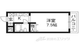 チコーベルメゾン札ノ辻１間取り図面