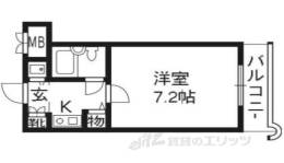デリード堀川御池間取り図面