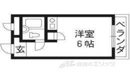 朝日プラザ鴨川２間取り図面