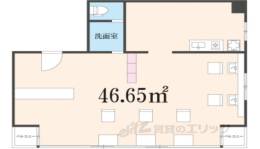 第２３長栄京米ビルマンション（テナント）間取り図面