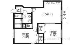 サニーヴィラ参番館間取り図面