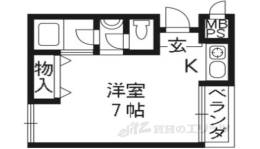 レッドボールコート上鳥羽間取り図面