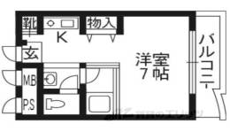 レッドボールコート上鳥羽間取り図面