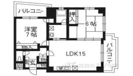 ハウス・エバーグリーン間取り図面