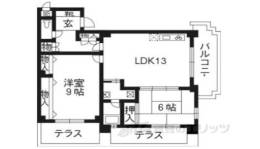 ハウス・エバーグリーン間取り図面