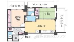 ハウス・エバーグリーン間取り図面