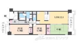 コスモ四条西洞院間取り図面