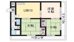 コーポラス花園間取り図面