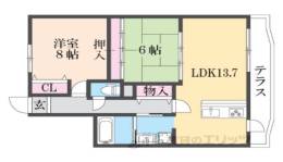 ガーデンハウス石山寺間取り図面