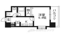 ベラジオ烏丸三条間取り図面