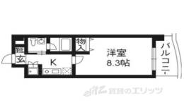 ベラジオ烏丸三条間取り図面