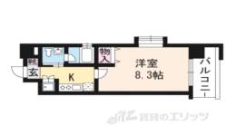 ベラジオ烏丸三条間取り図面