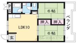 エバー・グリーン宇治弐番館間取り図面