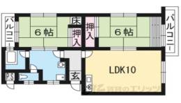 サンシャイン石山間取り図面