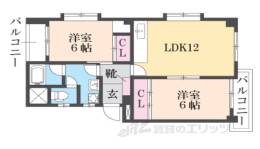 サンシャイン石山間取り図面
