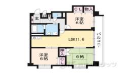 アトレー南草津間取り図面