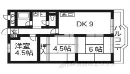 サンプラザ神足間取り図面