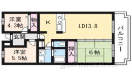 ムーランマルシェ25間取り図面