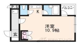 マリーブ１８４３間取り図面