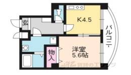 フロリアン中御門間取り図面
