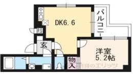 フロリアン中御門間取り図面