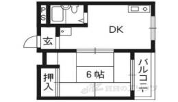 宇治川ハイツ間取り図面