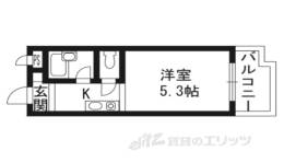 プルミエール勧修寺間取り図面