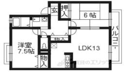 ルミエール梅美台間取り図面