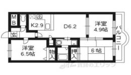 パラドール北山間取り図面