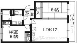 アズール中川間取り図面